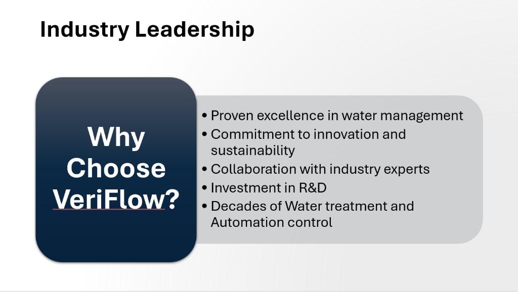 Why choose VeriFlow industry leadership overview